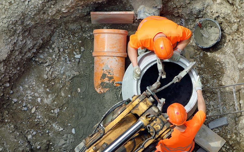 assainissement canalisation Orgeval