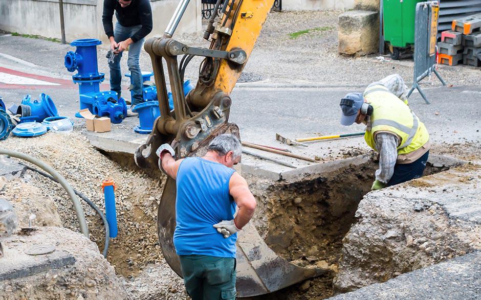 assainissement canalisation Orgeval